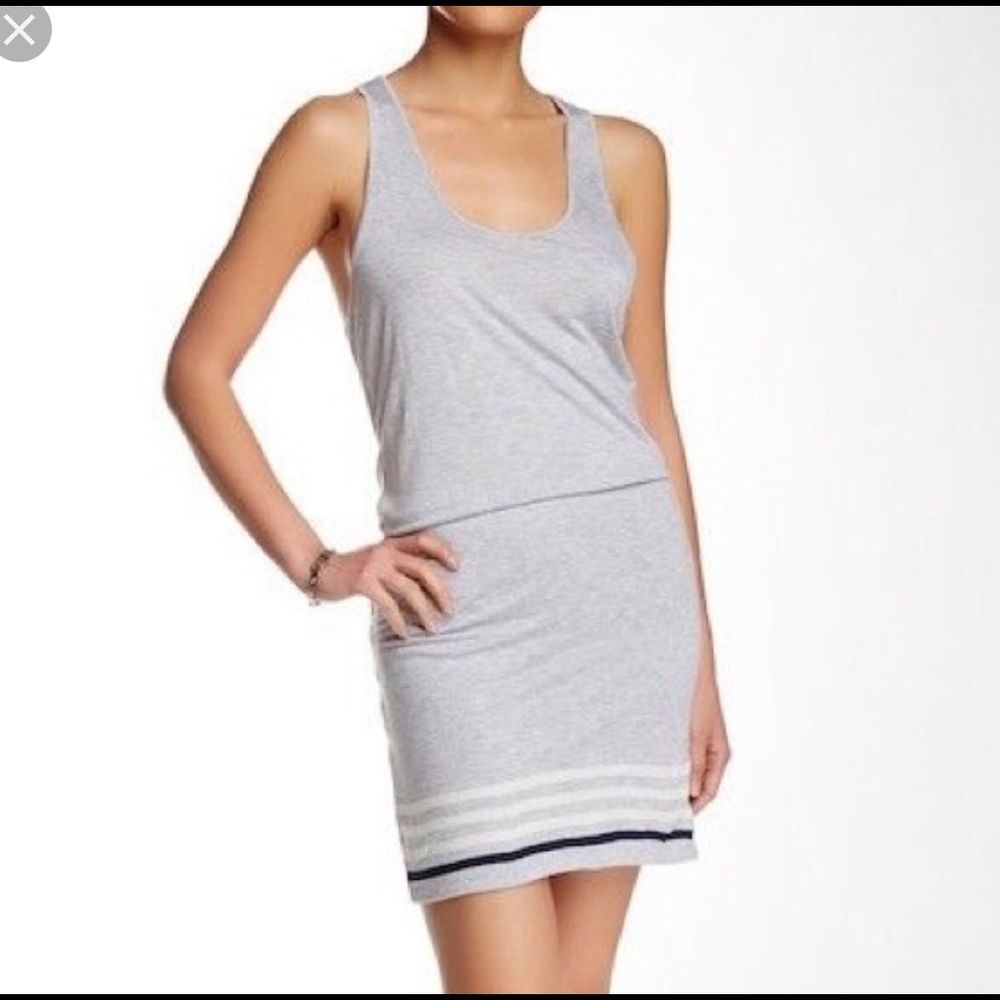 Joie Racerback Heather Gray Dress